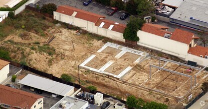 121 E Whittier Blvd, La Habra, CA - aerial  map view