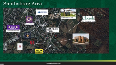 12205 Cloverly Farm Ln, Smithsburg, MD - AÉRIEN  Vue de la carte