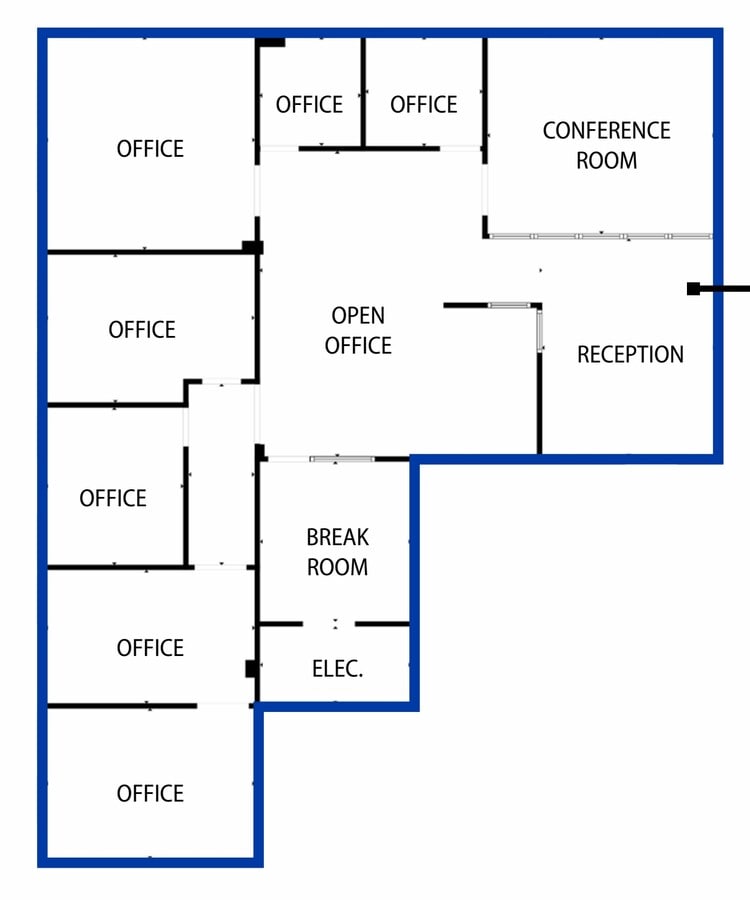 621 W Mallon Ave, Spokane, WA 99201 - Unit 509 - - Floor Plan - Image 1 of 1