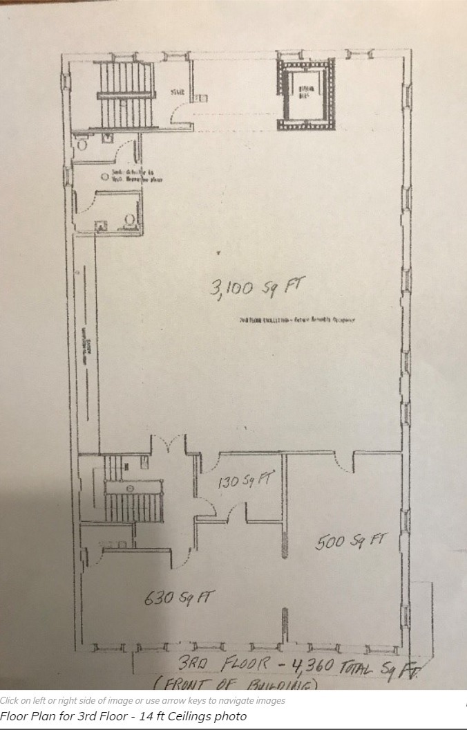 125 3rd St, Elkins, WV for lease Floor Plan- Image 1 of 1