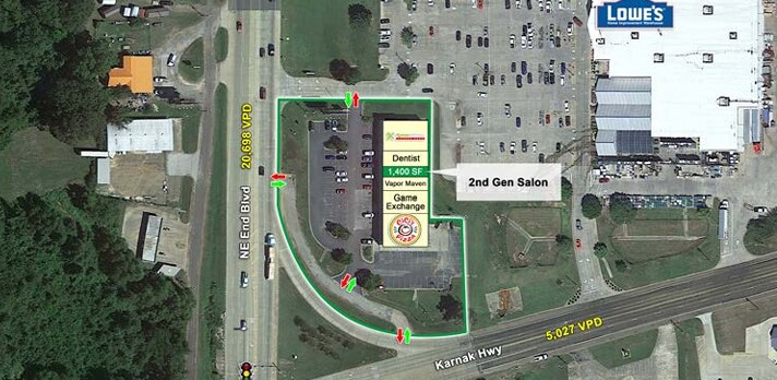 900 E End Blvd N, Marshall, TX à louer - Photo du bâtiment - Image 2 de 4