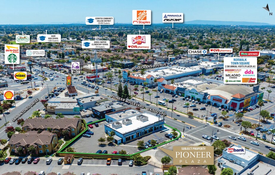 14020 Pioneer Blvd, Norwalk, CA à vendre - Photo du bâtiment - Image 3 de 8