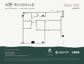 7580 N Dobson Rd, Scottsdale, AZ à louer Plan d’étage- Image 1 de 1