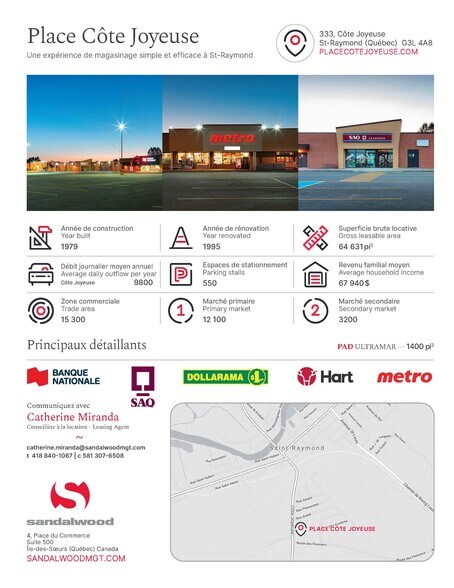 333 Côte Joyeuse, St-Raymond, QC à louer - Photo du bâtiment - Image 2 de 3