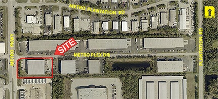 6150 Metro Plex Dr, Fort Myers, FL for lease Aerial- Image 2 of 3
