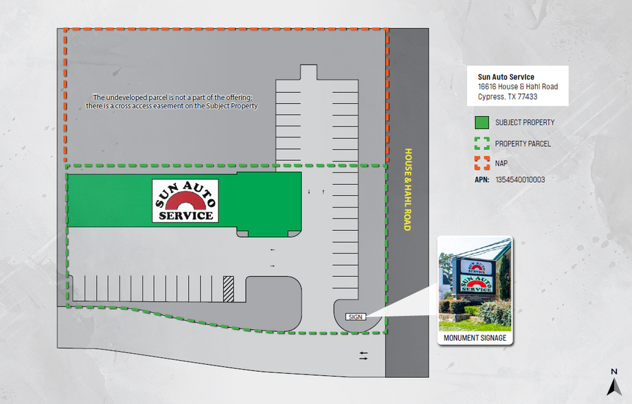 16616 House & Hahl Rd, Cypress, TX for sale - Site Plan - Image 2 of 5