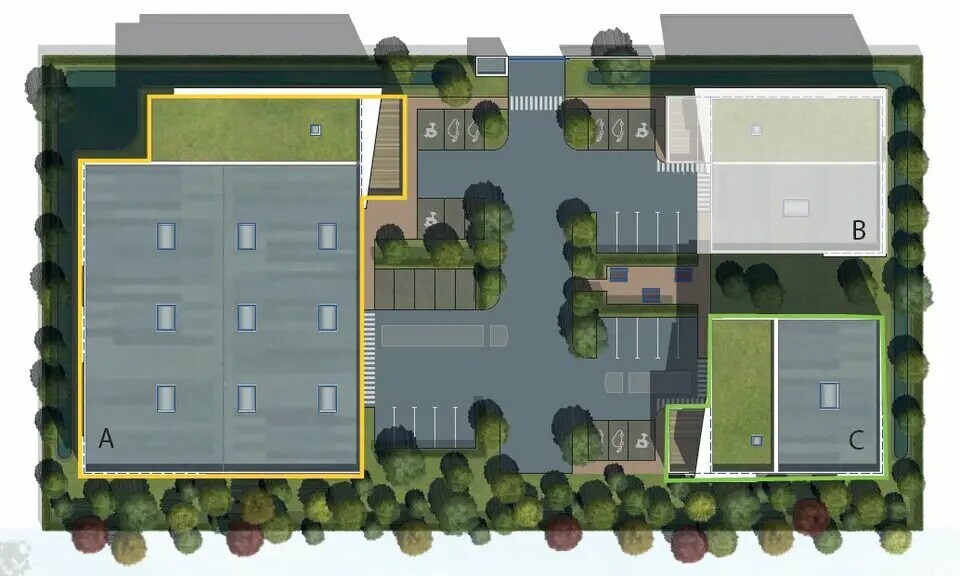 Local d'activités dans Bondoufle à vendre - Plan de site - Image 2 de 4