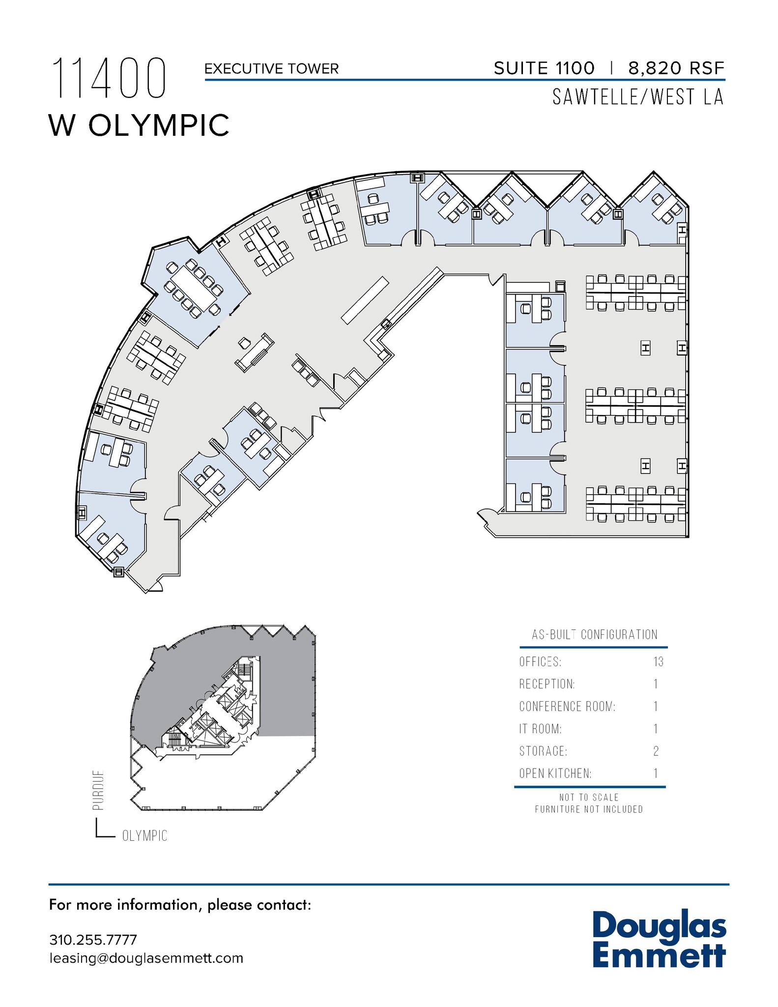 11400 W Olympic Blvd, Los Angeles, CA for lease Floor Plan- Image 1 of 1