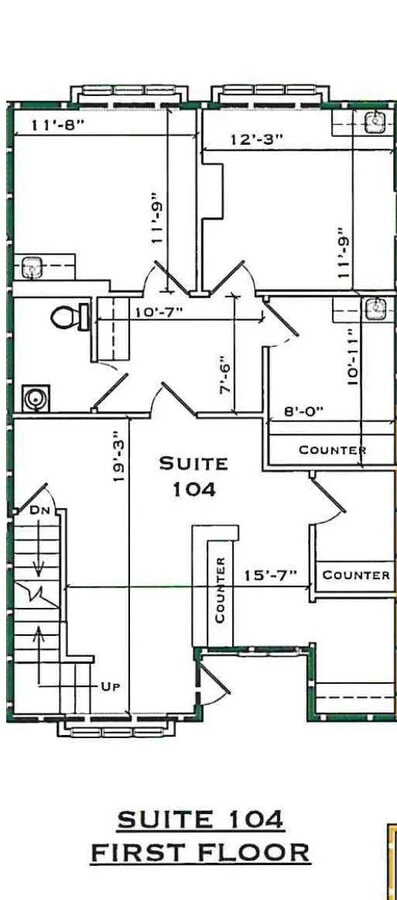 151 Fries Mill Rd, Turnersville, NJ 08012 - Unit Unit 104 -  - Floor Plan - Image 2 of 6