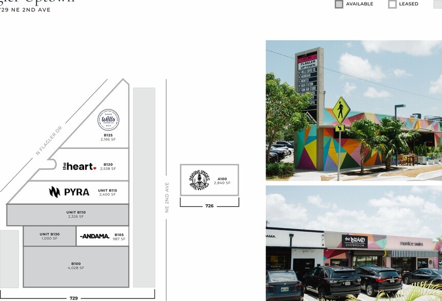 723-750 N Flagler Dr, Fort Lauderdale, FL for lease - Site Plan - Image 2 of 2