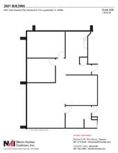 2601 E Oakland Park Blvd, Fort Lauderdale, FL for lease Floor Plan- Image 1 of 1