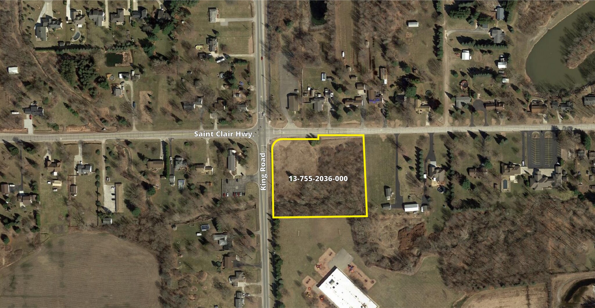 Saint Clair Hwy & King Rd, China Township, MI for sale Building Photo- Image 1 of 2