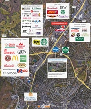 375 Greenbrier Dr, Charlottesville, VA - AERIAL  map view