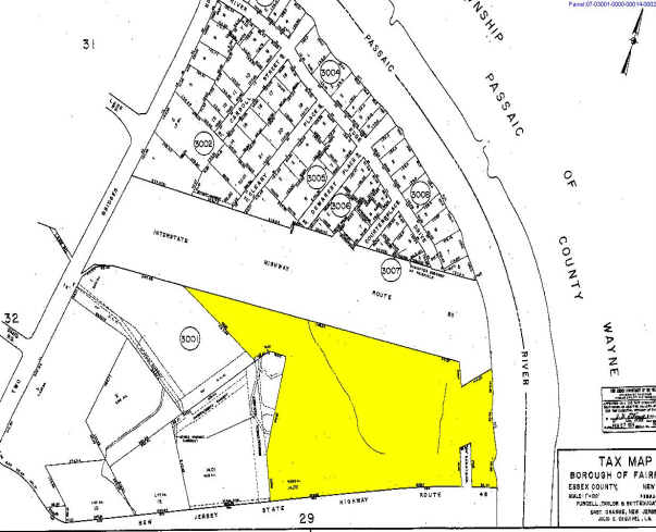 695 US Highway 46, Fairfield, NJ for lease - Plat Map - Image 2 of 19