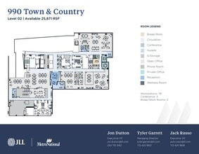 800 Town & Country Blvd, Houston, TX à louer Plan d’étage- Image 1 de 1