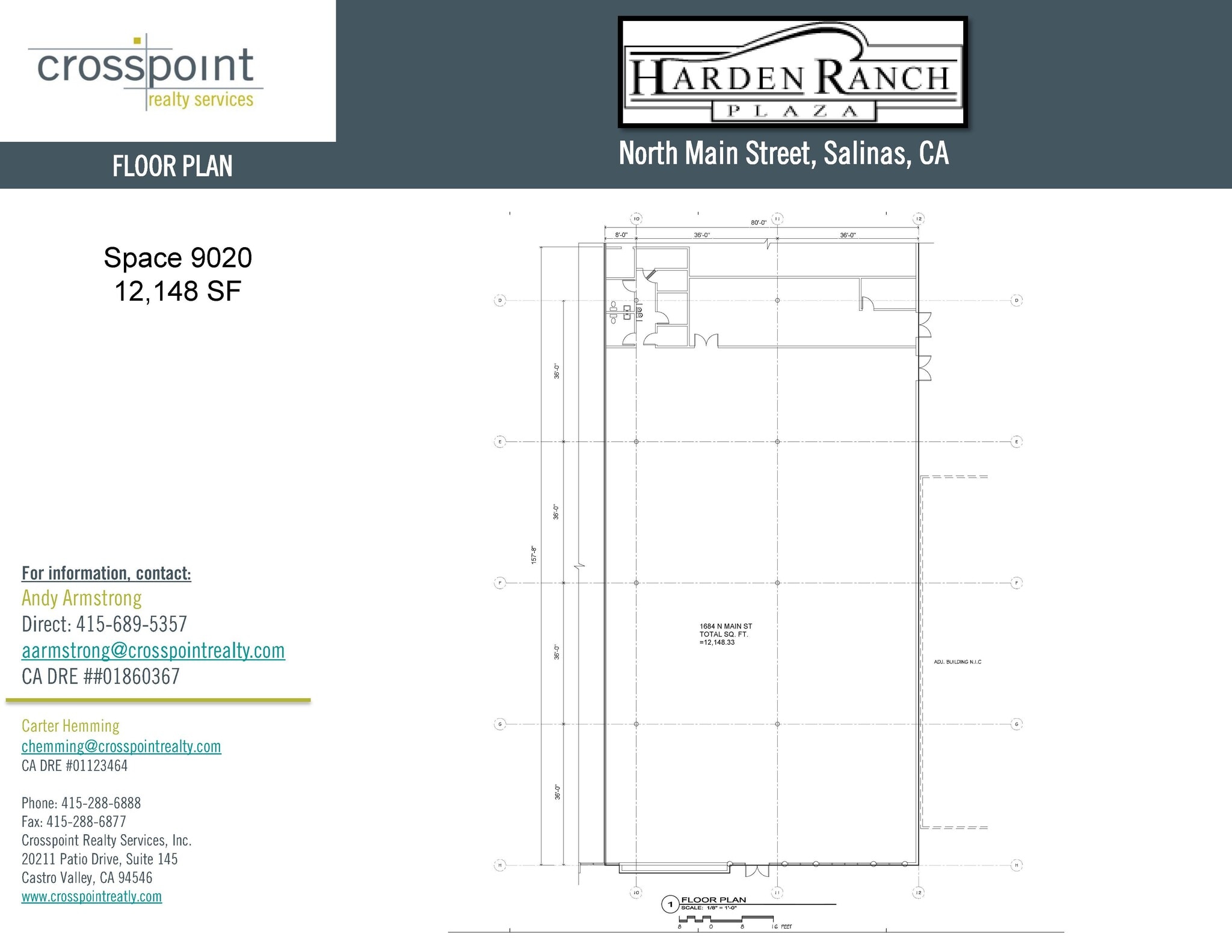 1606 N Main St, Salinas, CA for lease Interior Photo- Image 1 of 1