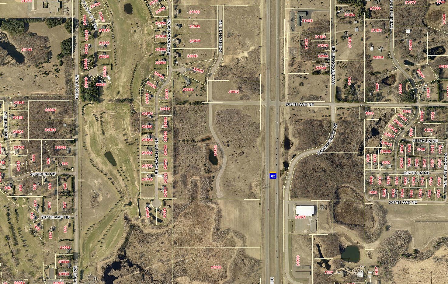 4XXXX Highway 65, Braham, MN for sale Aerial- Image 1 of 1