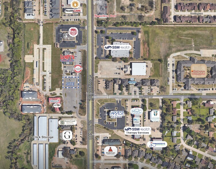 SWC S Douglas Blvd & SE 15th St, Midwest City, OK à vendre - Photo du bâtiment - Image 1 de 1