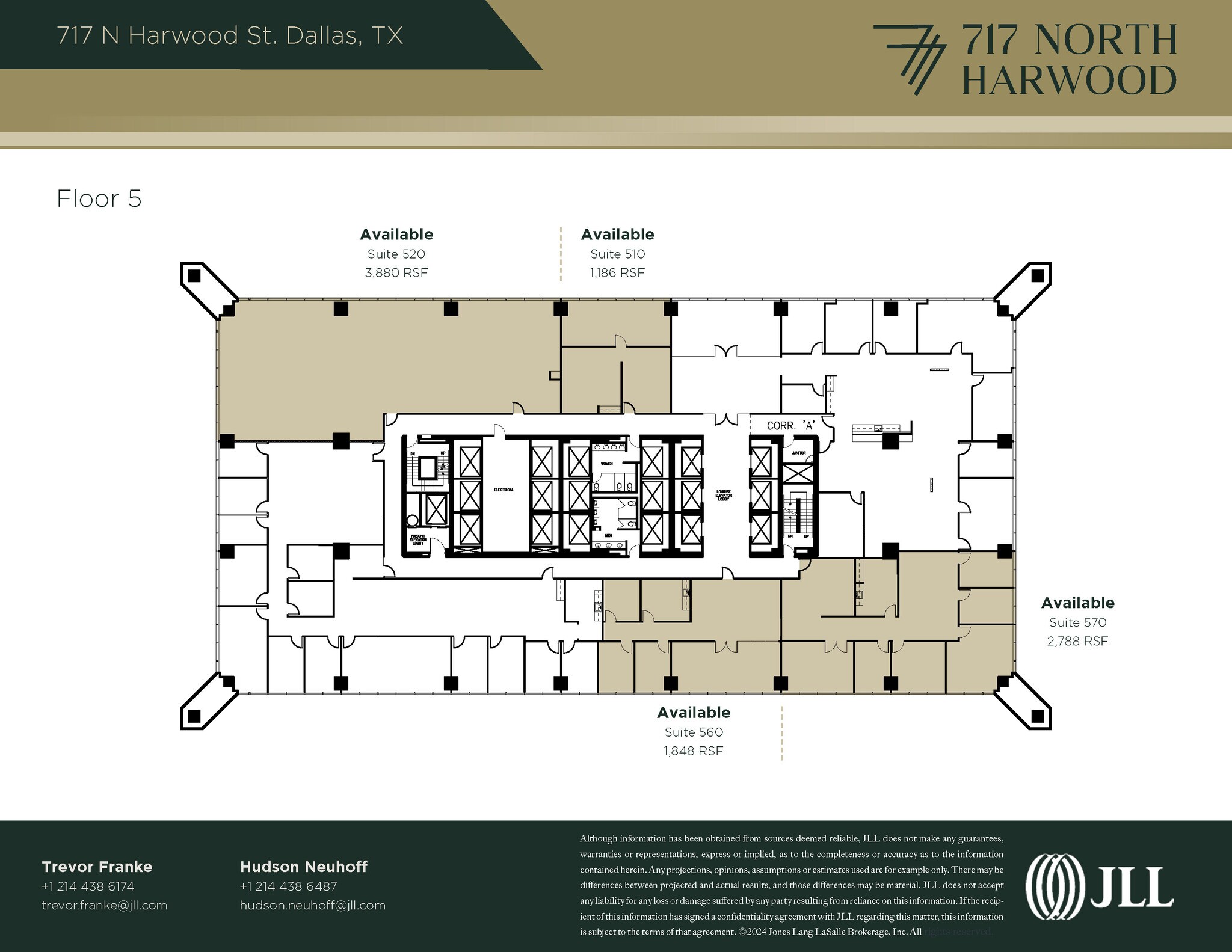 717 N Harwood St, Dallas, TX for lease Floor Plan- Image 1 of 1