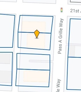 2004 Pass A Grille Way, Saint Petersburg, FL à louer - Plan cadastral - Image 2 de 9