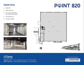 5721 E Rosedale St, Fort Worth, TX for lease Floor Plan- Image 2 of 2