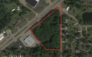 Otto Rd, Charlotte, MI - Aérien  Vue de la carte