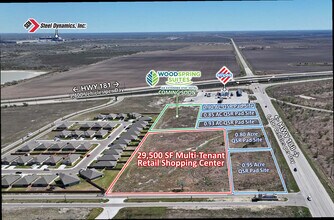 NWC of TX-89 (U.S. 181) & E. Sinton St., Sinton, TX - Aérien Vue de la carte - Image1