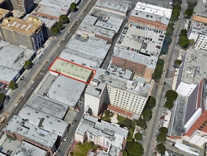1366 S Flower St, Los Angeles, CA - Aerial  map view