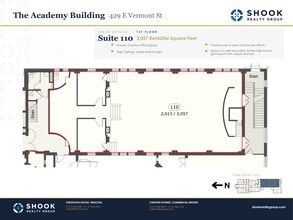 429 E Vermont St, Indianapolis, IN à louer Plan de site- Image 1 de 1