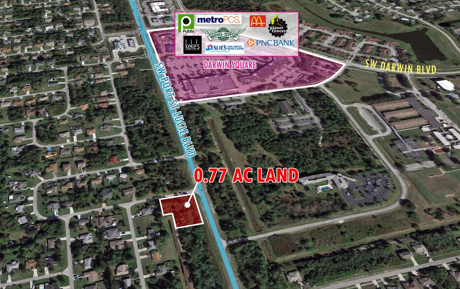 3358 SW Port Saint Lucie Blvd, Port Saint Lucie, FL à vendre - Aérien - Image 2 de 2