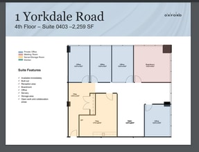 1 Yorkdale Rd, Toronto, ON for lease Floor Plan- Image 1 of 1