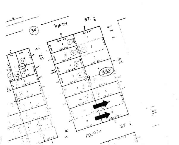 1219-1221 4th St, Davis, CA à louer - Plan cadastral - Image 2 de 4