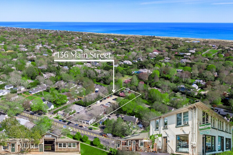 136 Main St, Amagansett, NY à louer - Aérien - Image 2 de 23