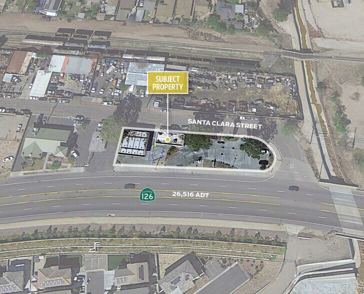 117 W Ventura St, Fillmore, CA for sale - Aerial - Image 2 of 2