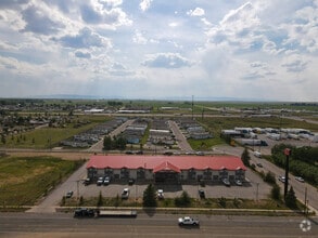 1370 N McCue St, Laramie, WY - Aérien Vue de la carte