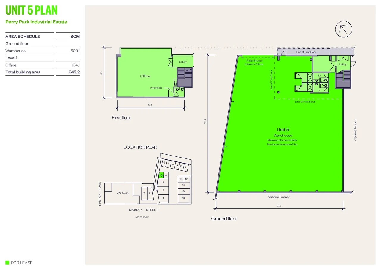 33 Maddox St, Alexandria for lease Floor Plan- Image 1 of 1