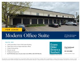 375 W 4th Ave, Eugene, OR for lease Interior Photo- Image 2 of 6