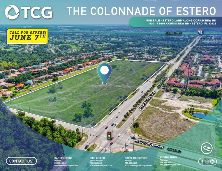 9201 Corkscrew Rd, Estero, FL à vendre - Photo du bâtiment - Image 1 de 6