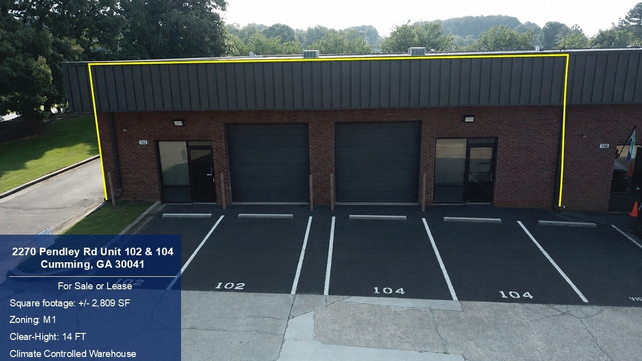 2270 Pendley Rd, Cumming, GA 30041 - Unit 102 - - Interior Photo - Image 1 of 14