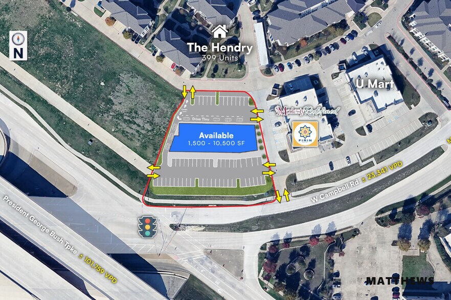 The Heights At Campfire Crossing 2000 W Campbell Rd, Garland, TX à louer - Photo principale - Image 1 de 2