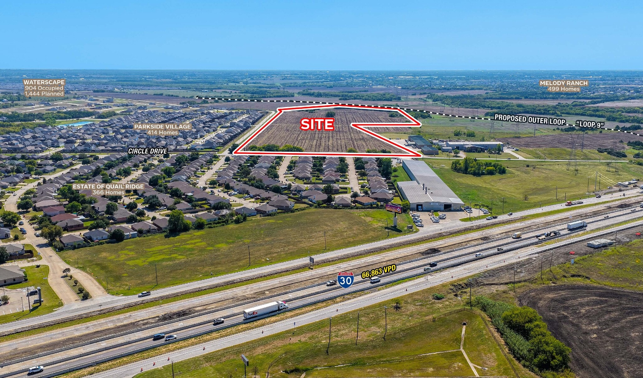 SWQ I-30 Circle Dr & Elm Grove Rd, Royse City, TX à vendre Photo du bâtiment- Image 1 de 6