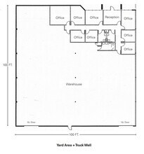 3454-3464 Durahart St, Riverside, CA à louer Plan d’étage- Image 1 de 1