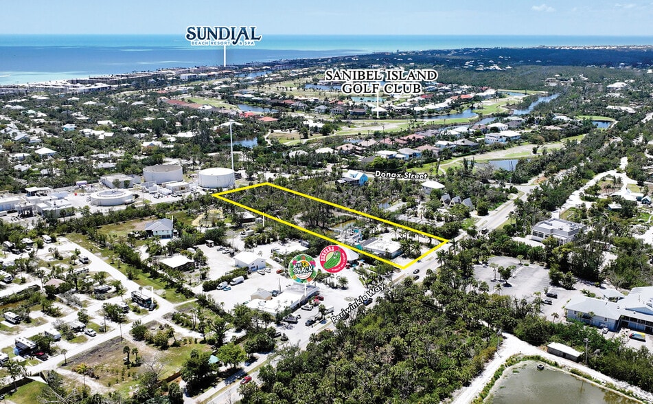 1223 Periwinkle Way, Sanibel, FL for sale - Aerial - Image 2 of 7