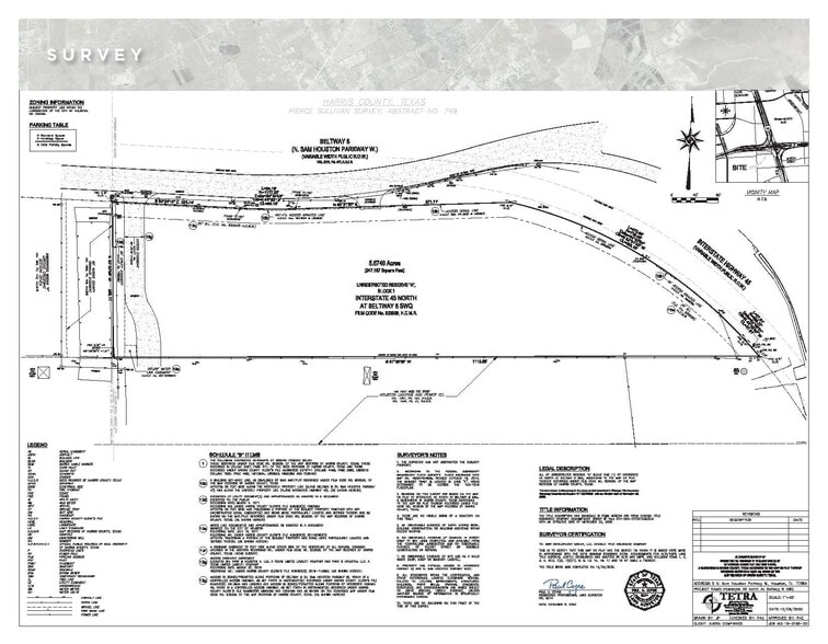 Beltway 8 & I-45, Houston, TX for sale - Plat Map - Image 3 of 8