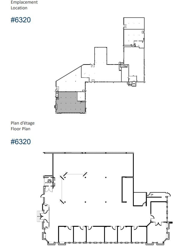 6320-6380 Ch de la Côte-de-Liesse, Montréal, QC for lease Floor Plan- Image 1 of 1