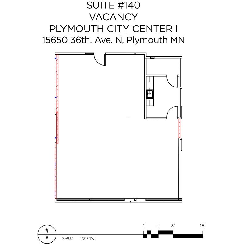 15650 N 36th Ave, Plymouth, MN à louer Plan d’étage- Image 1 de 1
