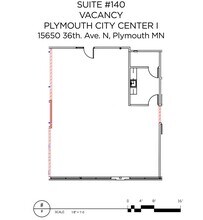 15650 N 36th Ave, Plymouth, MN à louer Plan d’étage- Image 1 de 1