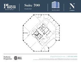 6100 Center Dr, Los Angeles, CA for lease Floor Plan- Image 1 of 2