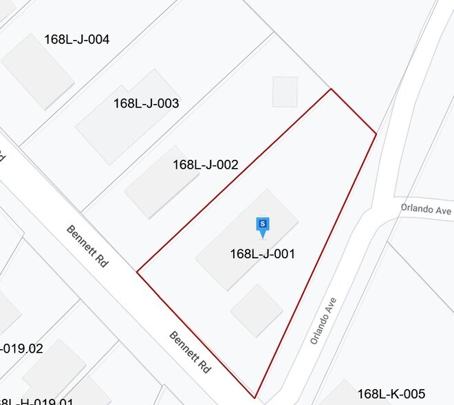3921 Bennett Rd, Chattanooga, TN for sale - Plat Map - Image 2 of 2