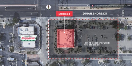 72797 Dinah Shore Dr, Rancho Mirage, CA à louer Aérien- Image 2 de 2